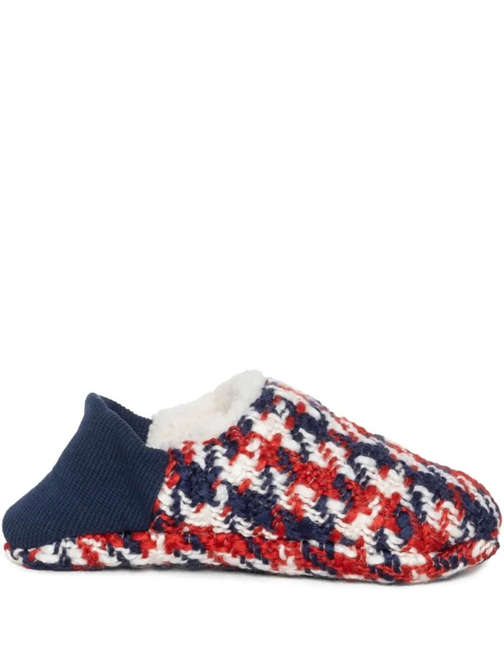 Merippa tweed slippers - Rosso