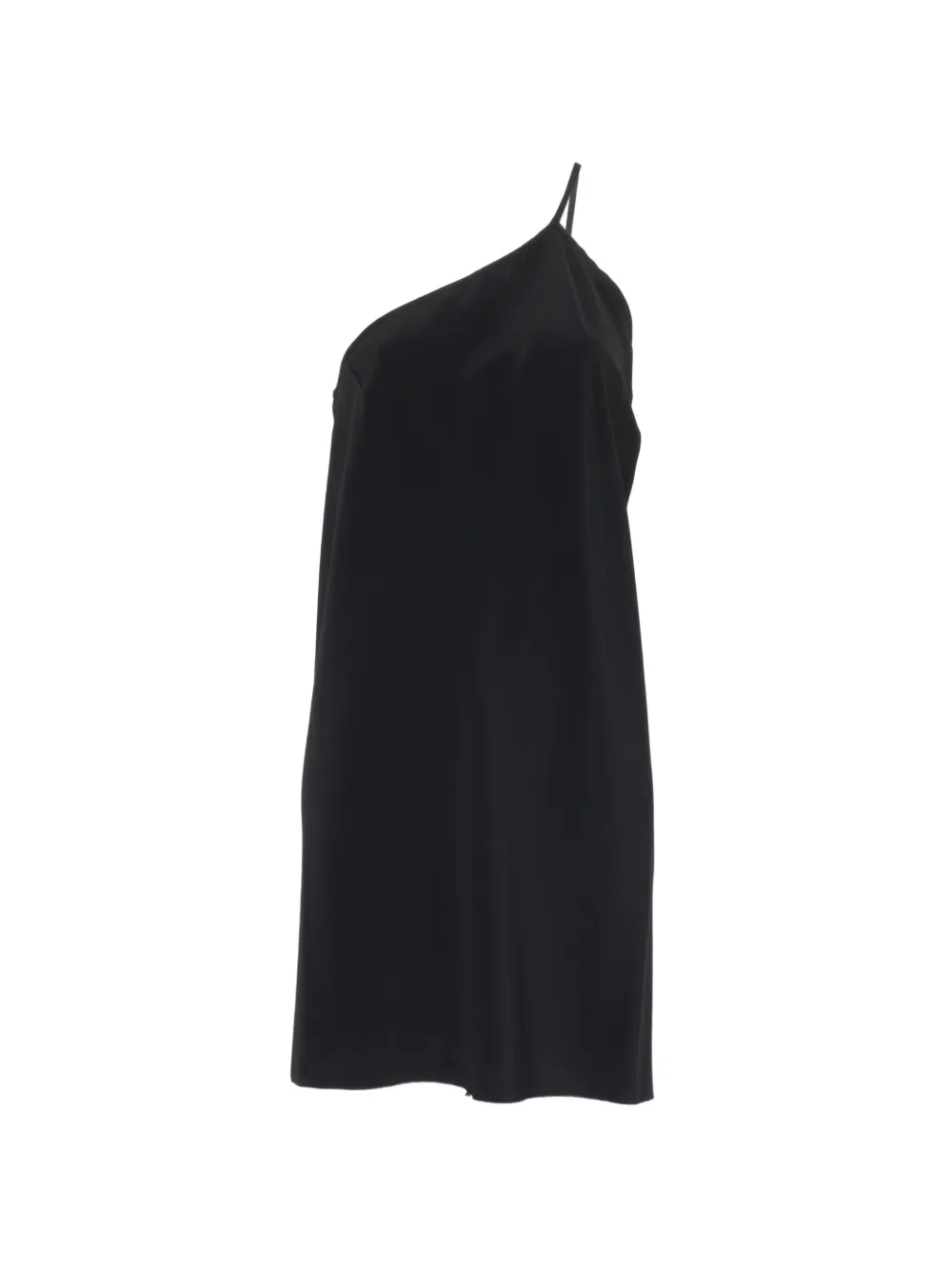Rick Owens one-shoulder mini dress - Nero