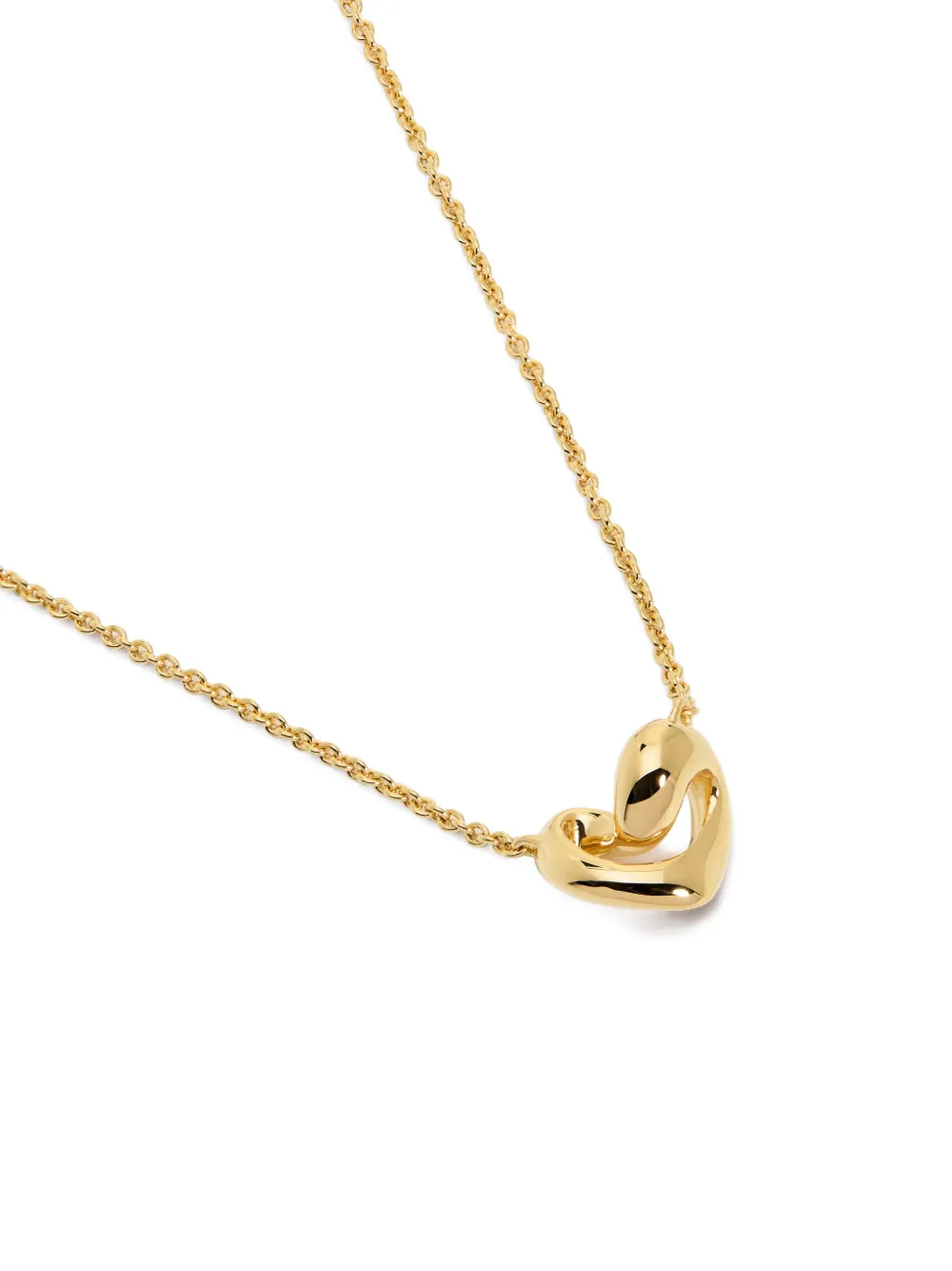 Monica Vinader Collar Infinity Heart - Dorado 