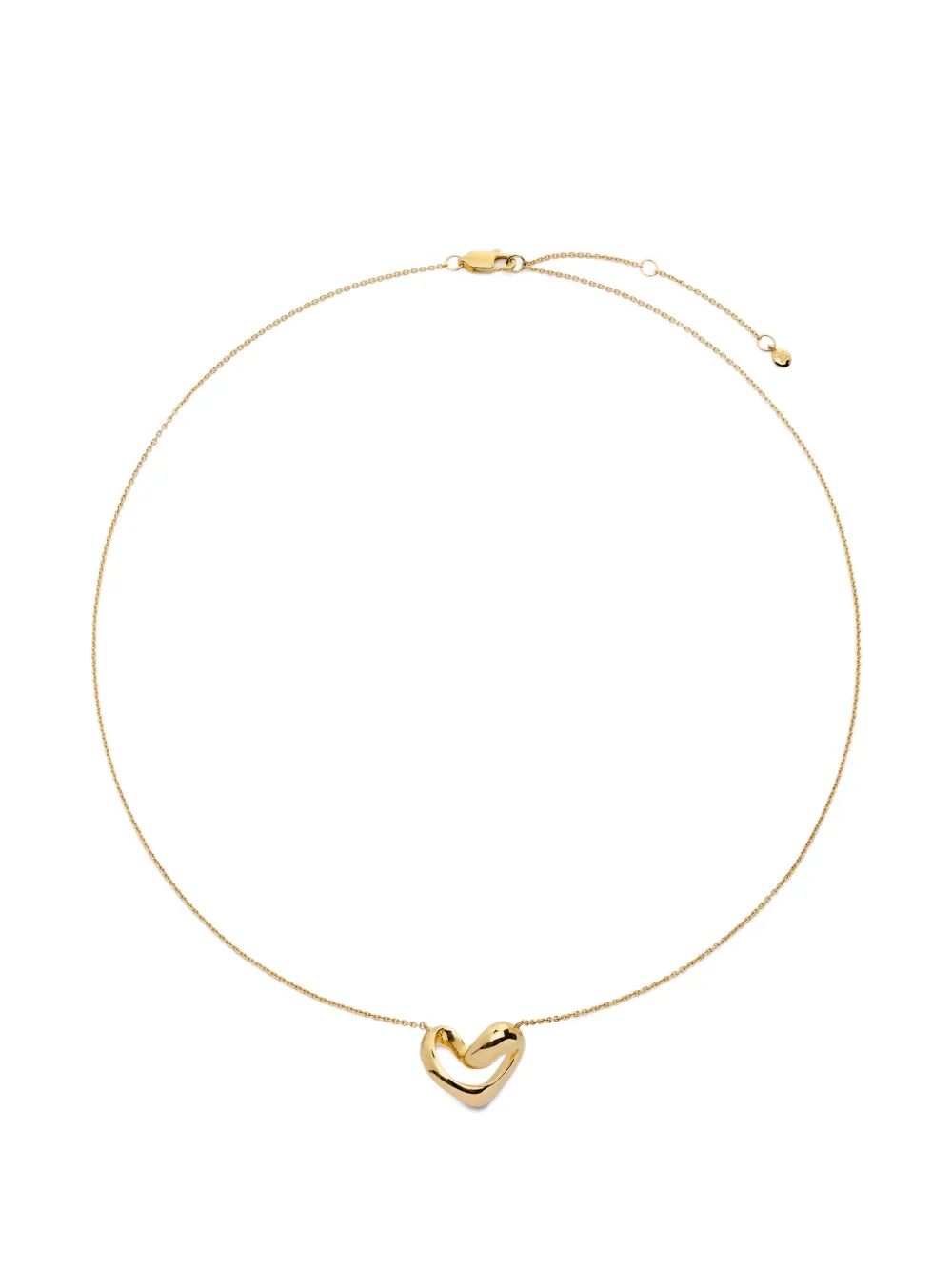 Monica Vinader Collana con pendente a cuore - Oro