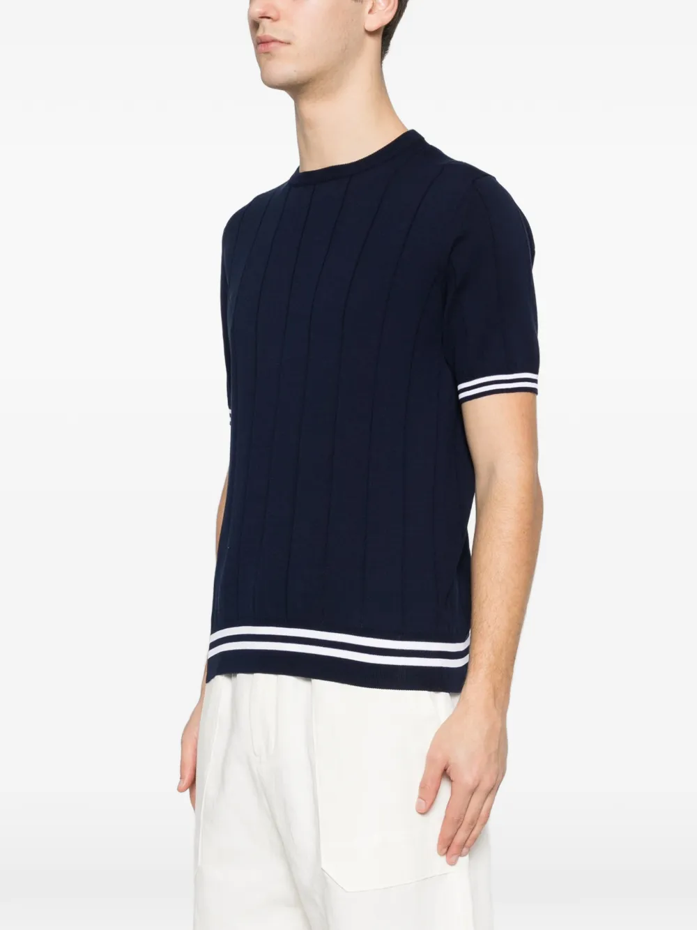  Panicale Striped T-shirt - Blue 