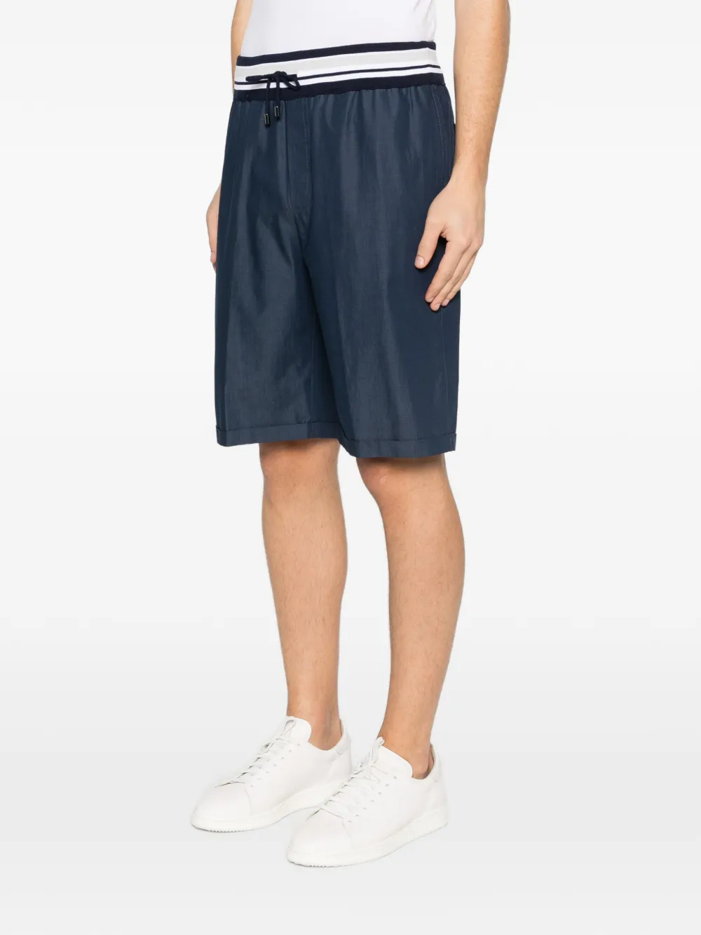  Panicale Bermudas A Rayas - Azul 