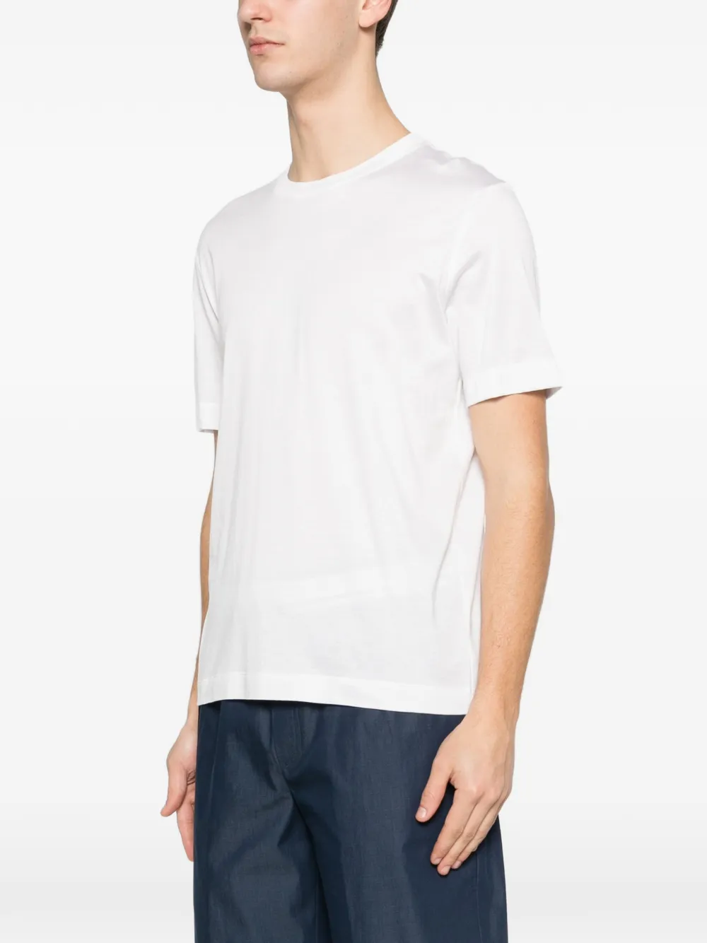  Panicale Round-neck T-shirt - White 