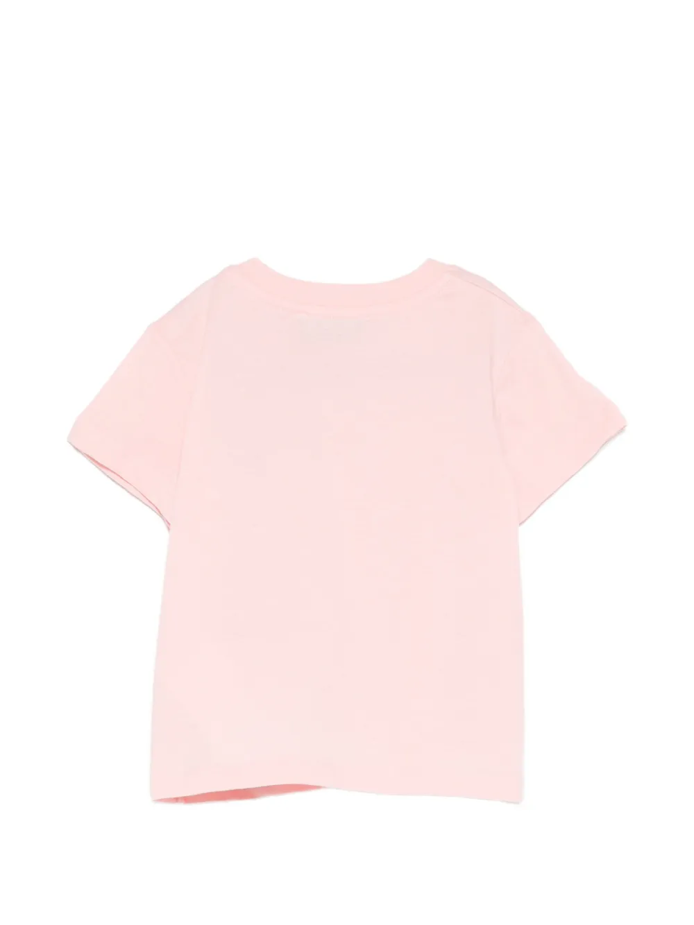 Moschino Kids T-shirt met bubbeldetail Roze