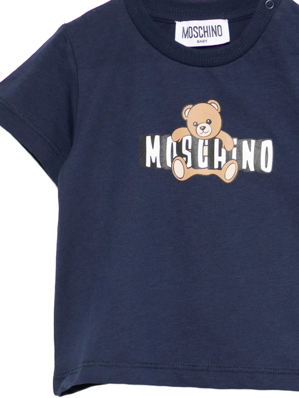 Bear-Motif T-Shirt