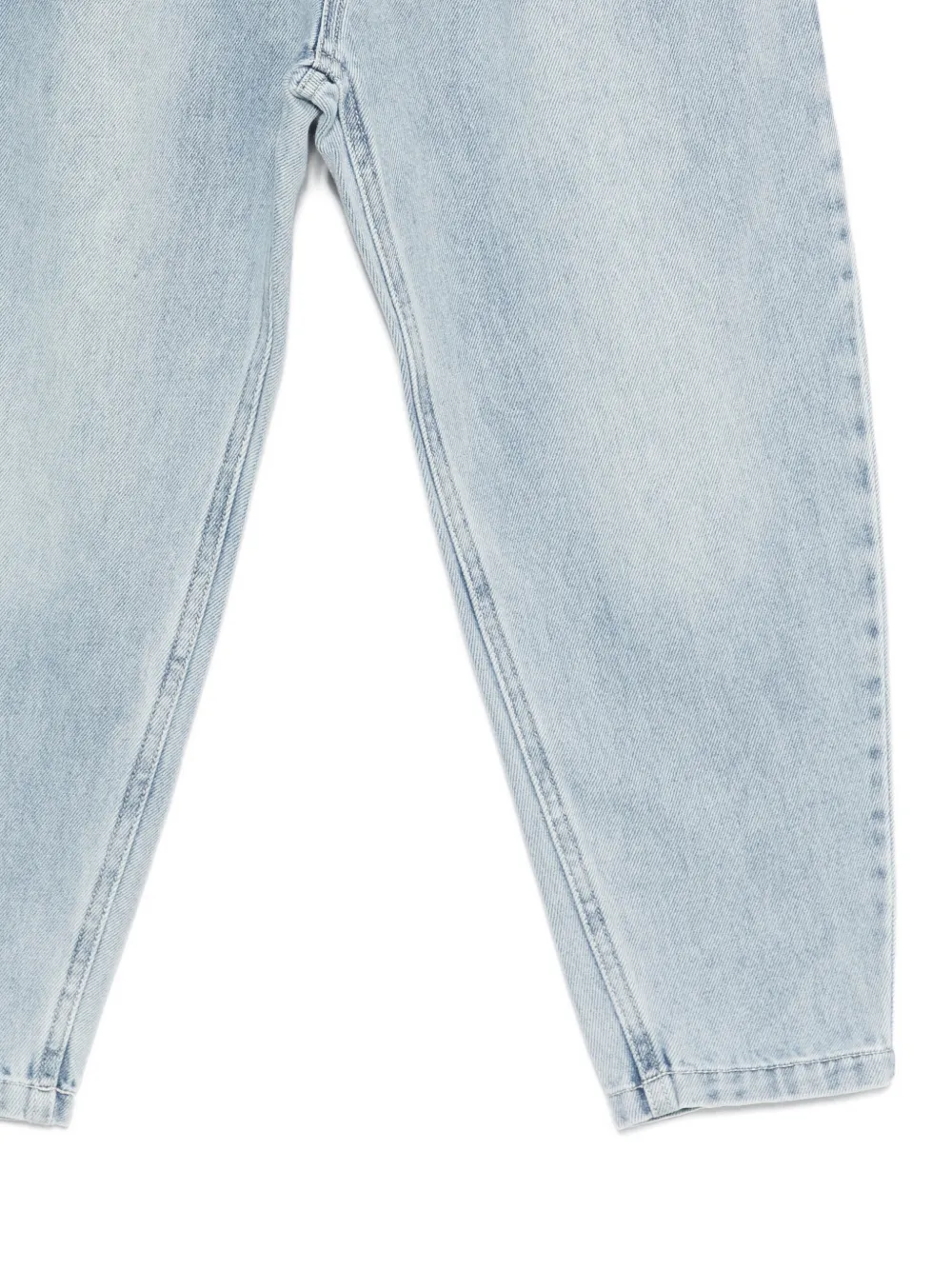 Moschino Kids Jeans met kersenprint Blauw
