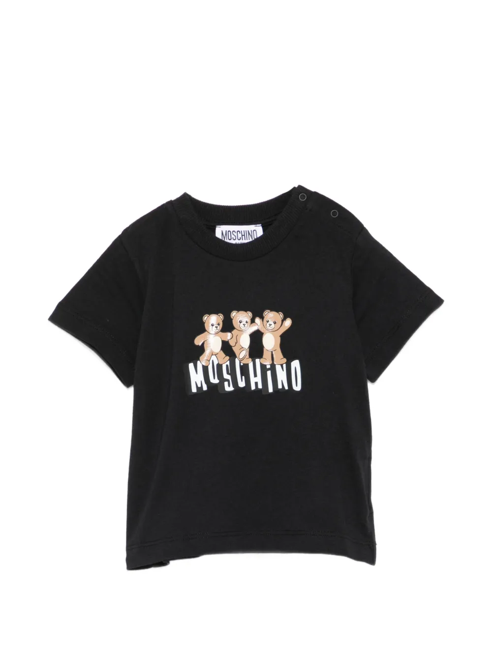 Moschino Kids Teddy Bear T-shirt - Nero