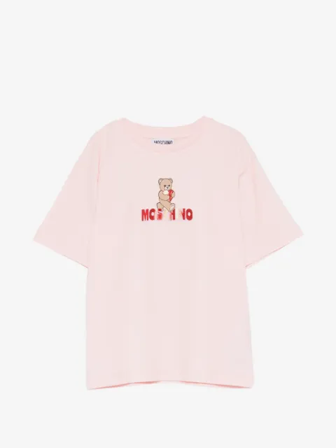 Moschino Kids playera con motivo Teddy Bear