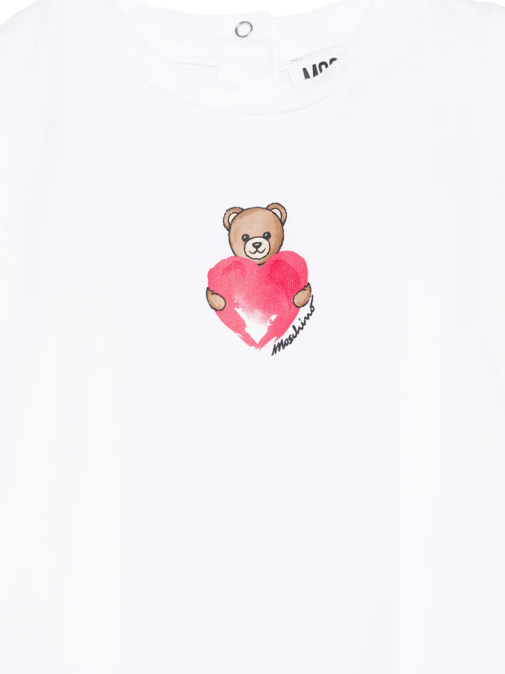 Puffed-Sleeve Graphic-Print T-Shirt
