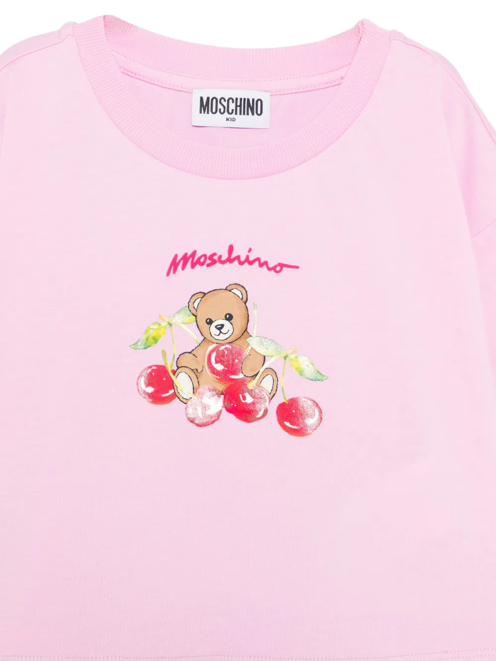 Moschino Kids Shirt en shorts Roze