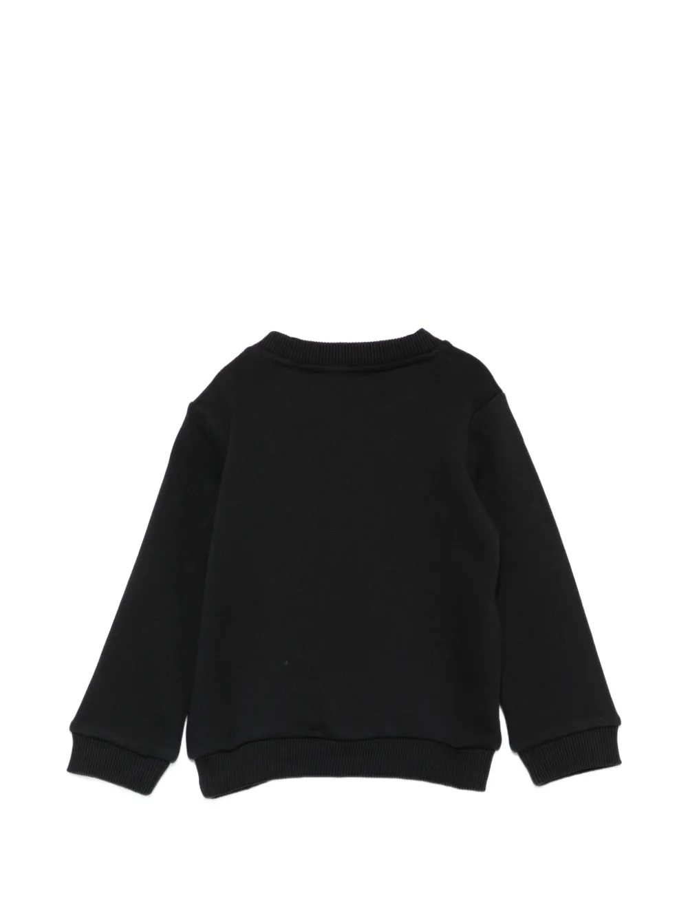 Moschino Kids Sweater met teddybeerprint Zwart
