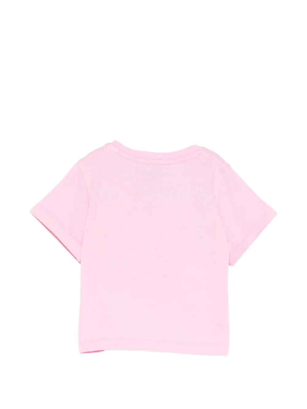 Moschino Kids T-shirt met teddybeer-patroon en kersendetail Roze