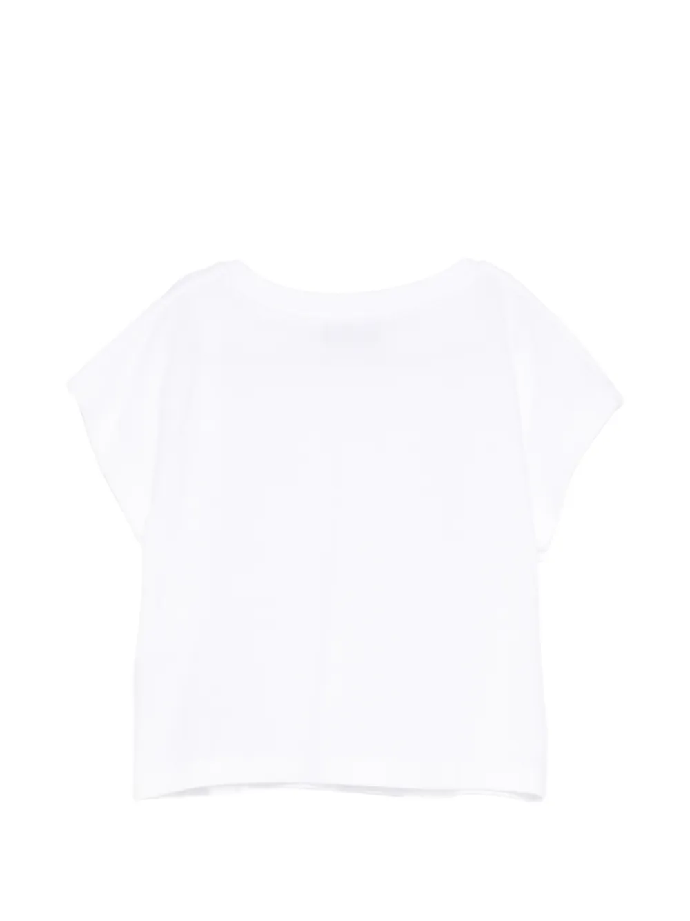 Moschino Kids T-shirt met teddybeerprint Wit