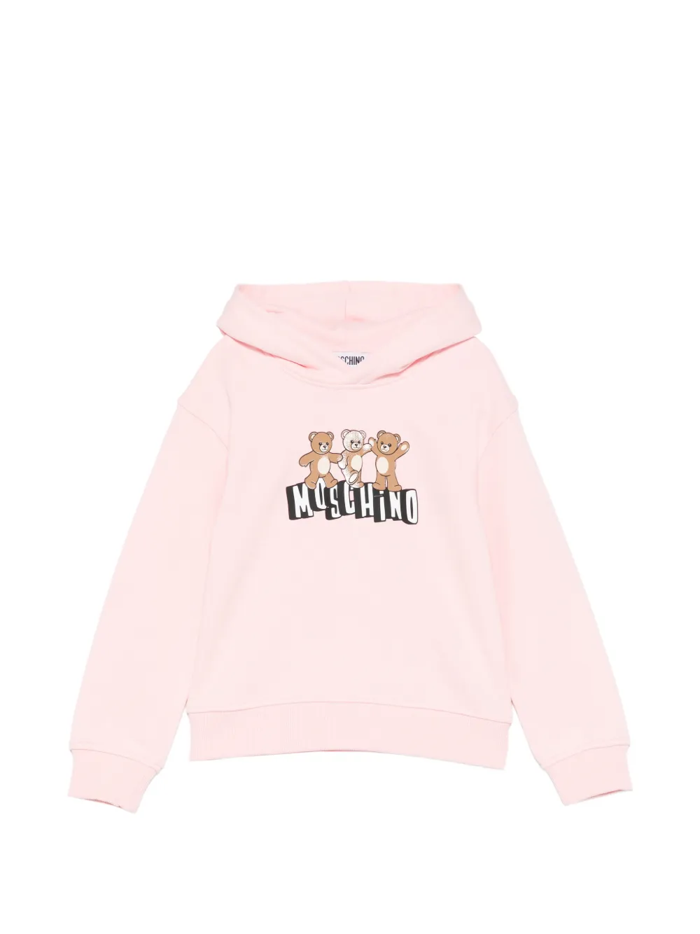 Moschino Kids Teddy Bear hoodie - Rosa
