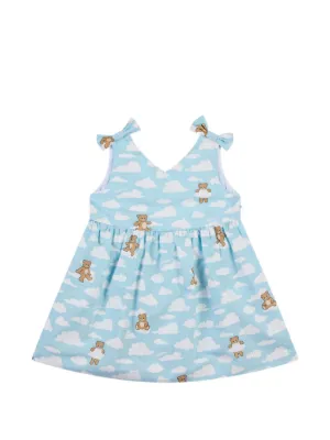 Emporio Armani Kids イニシャル ワンピース | ブルー | FARFETCH JP