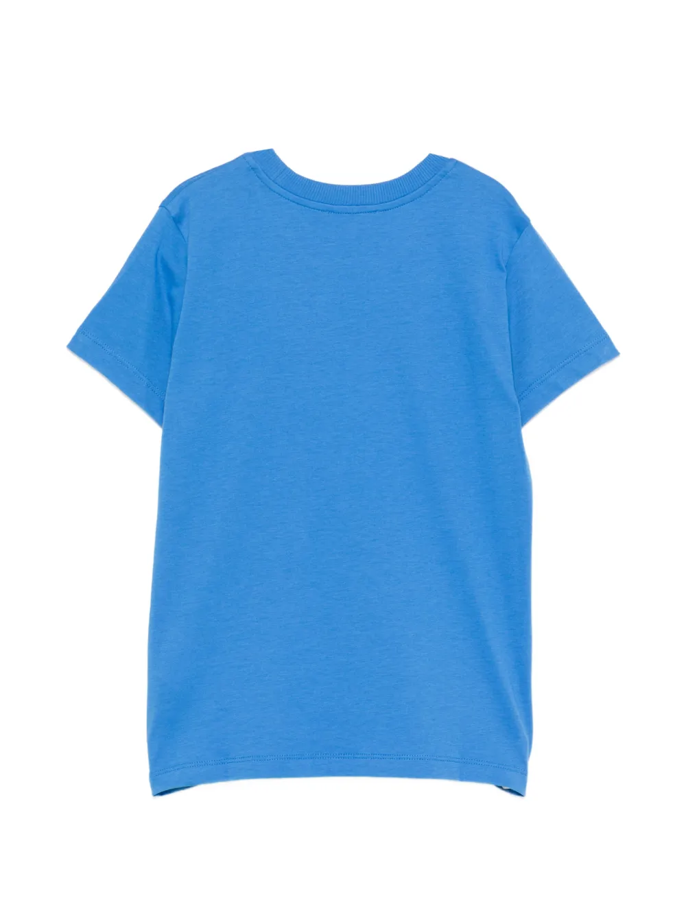 Moschino Kids T-shirt met teddybeerprint Blauw
