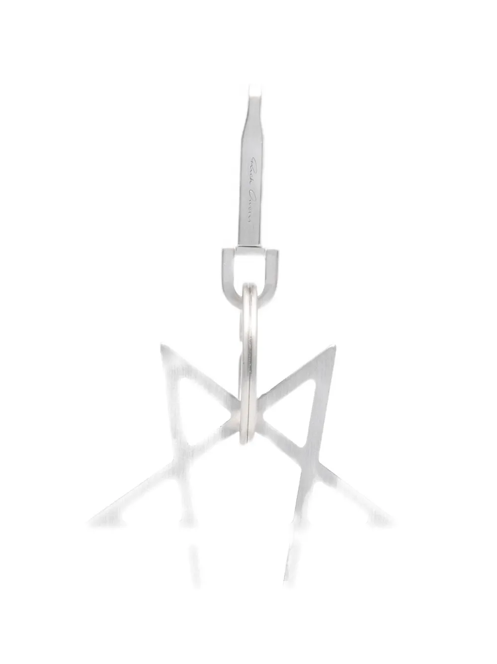Rick Owens Pentagram necklace pendant - Argento