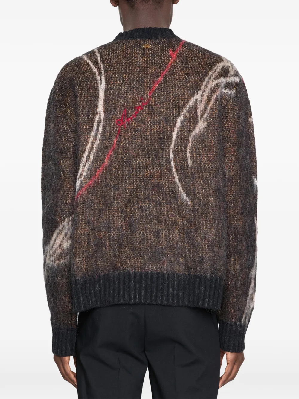 AMIRI floral sweater - Bruin