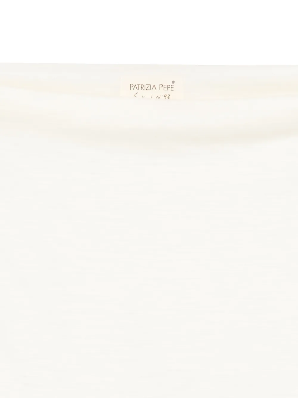  Patrizia Pepe Wool Bodysuit - White 