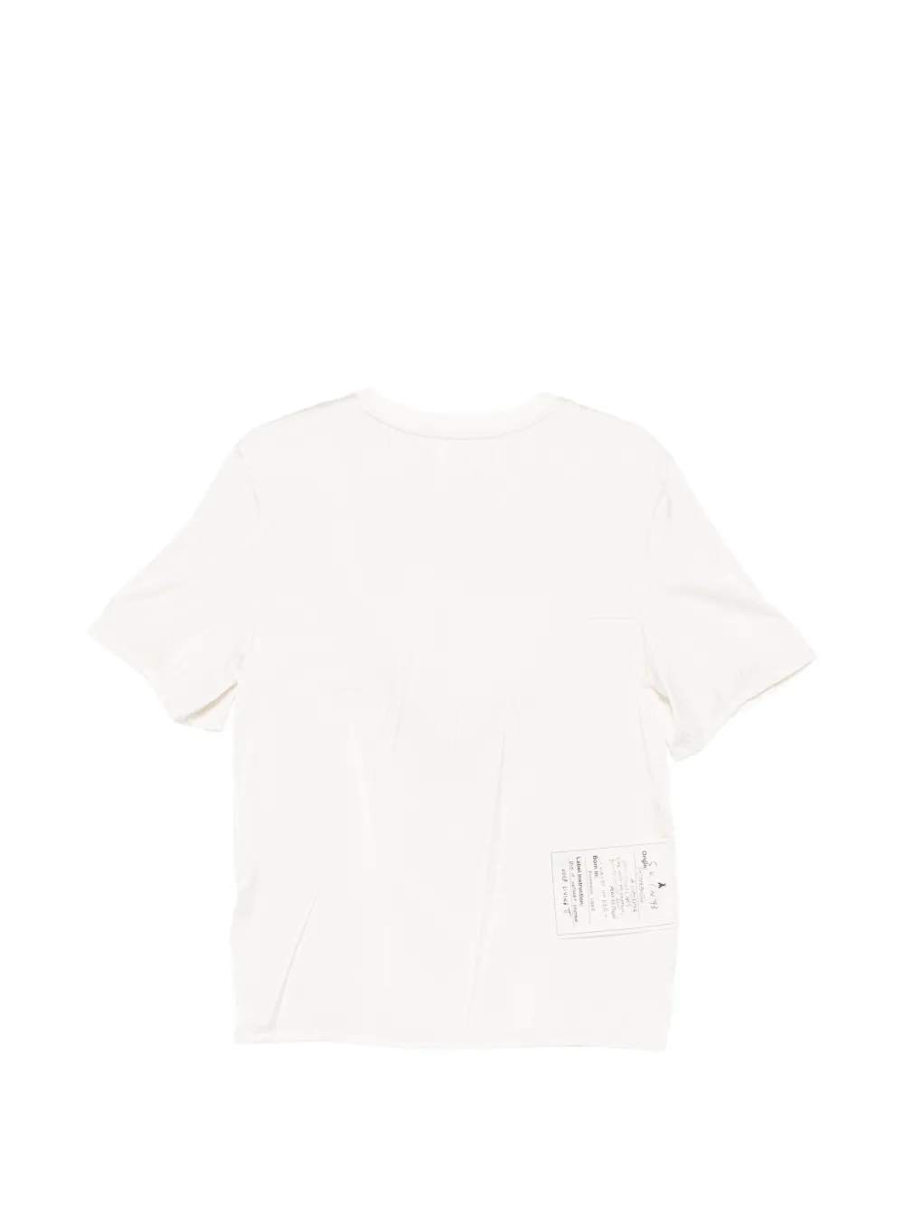 Patrizia Pepe Oversized satijnen T-shirt Wit