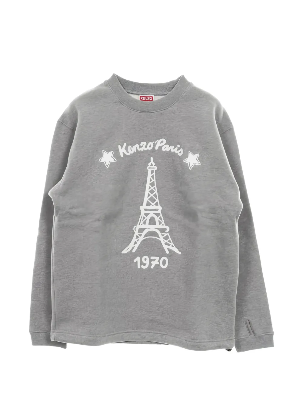 Kenzo Pre-Owned Felpa con ricamo anni 2020 - Grigio