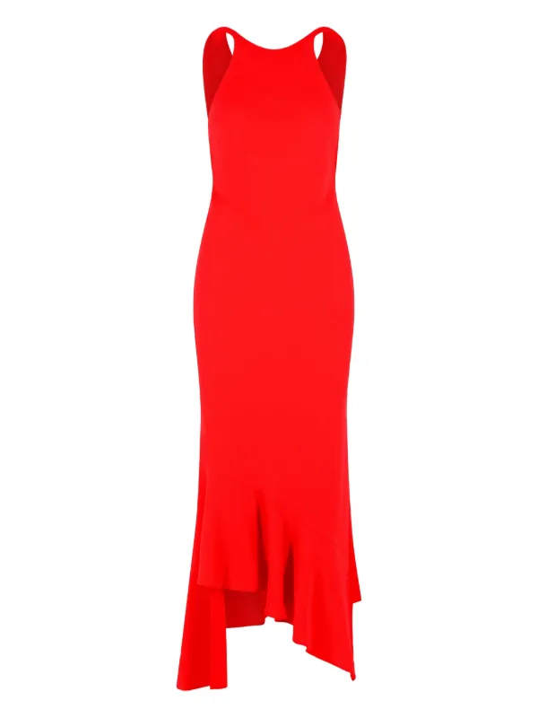 coral bodycon midi dress Coral Cutie Midi Dress