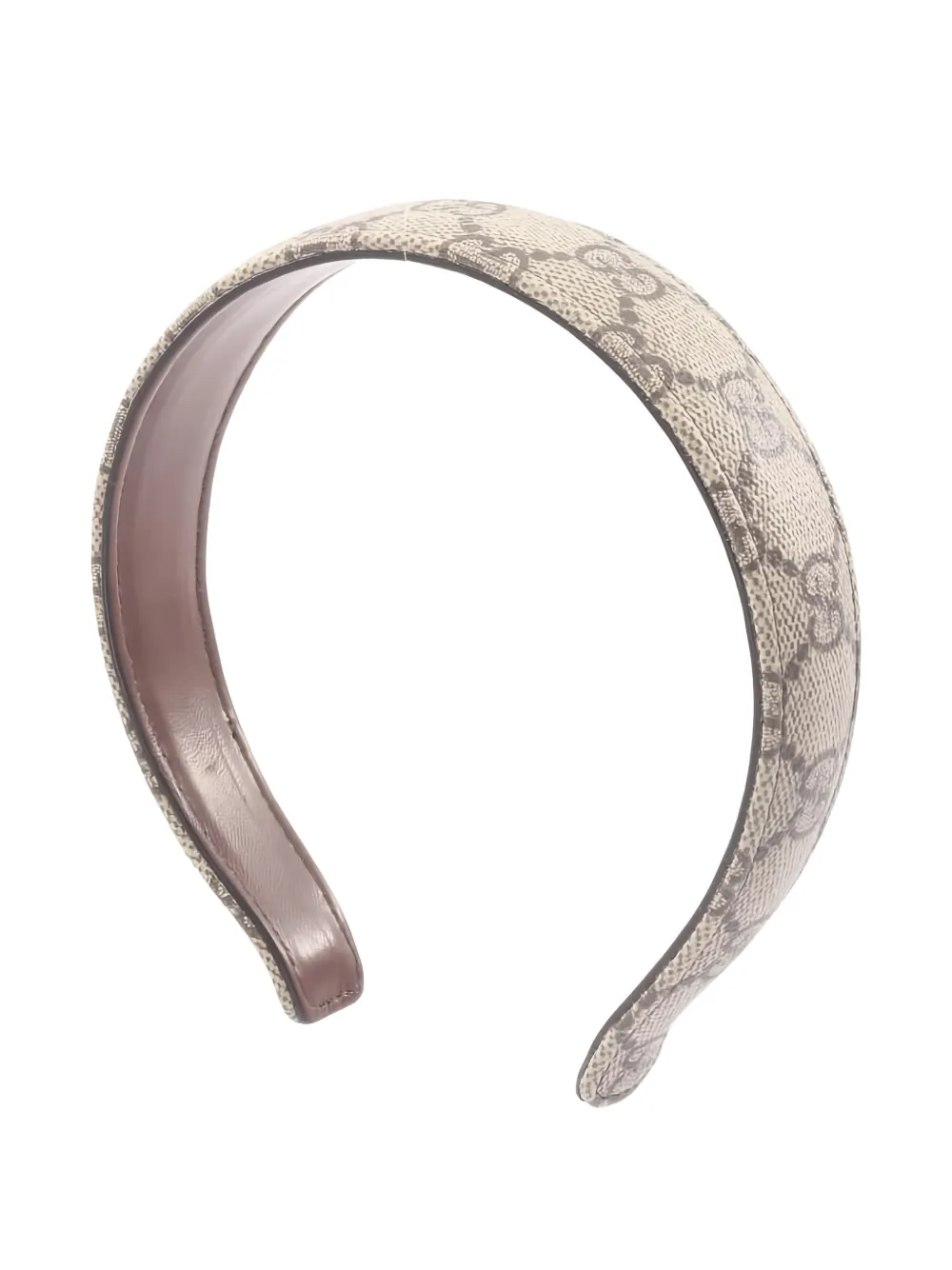 Gucci Pre-Owned 2020s GG canvas fabric headband - Toni neutri