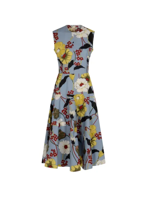 Marni floral sleeveless dress