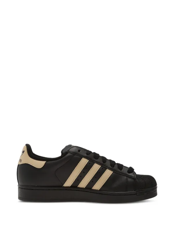 Adidas Superstar II Stripe Sneakers | Black | FARFETCH