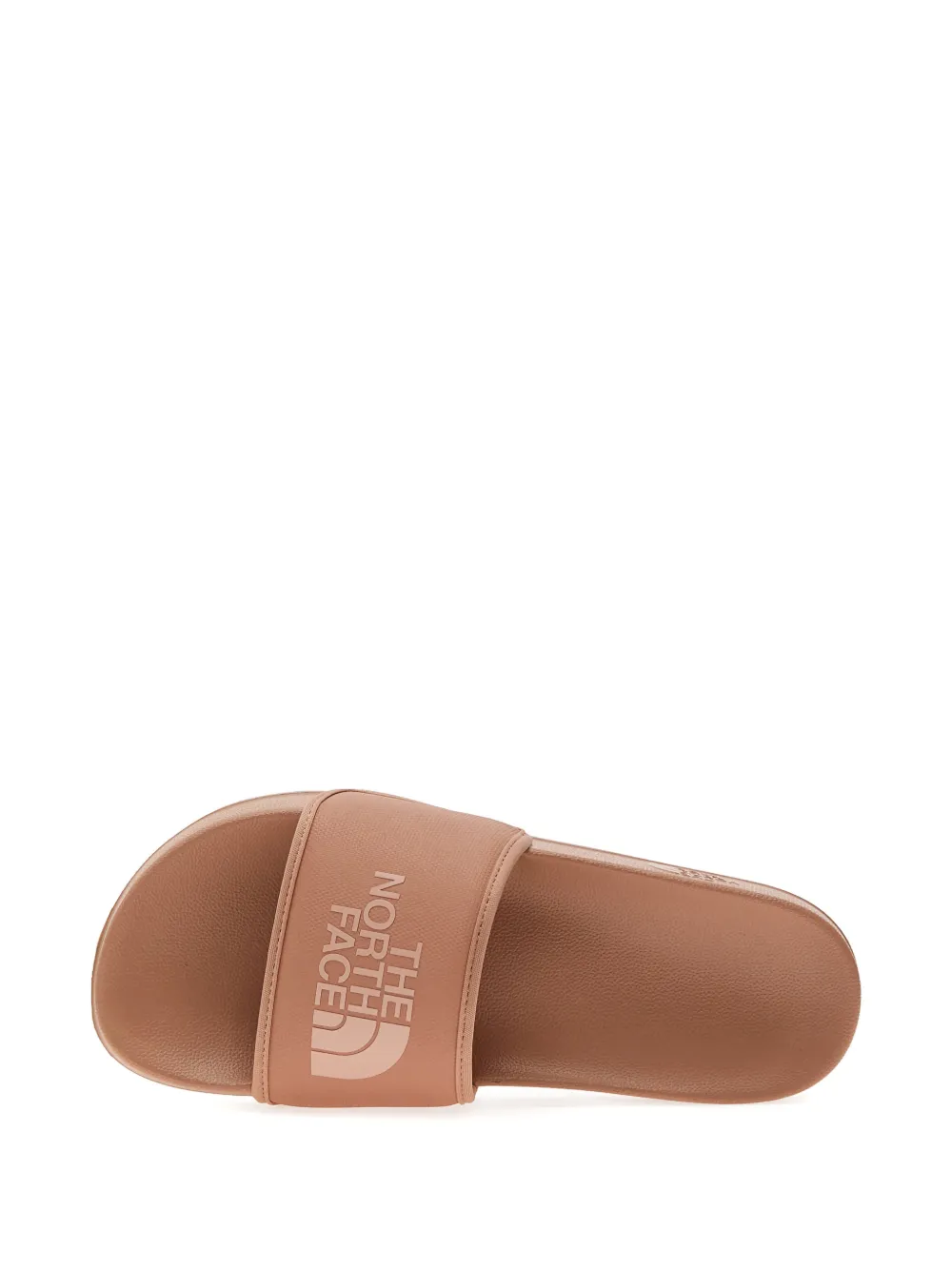 The North Face Base Camp III slippers met logo-reliëf Bruin
