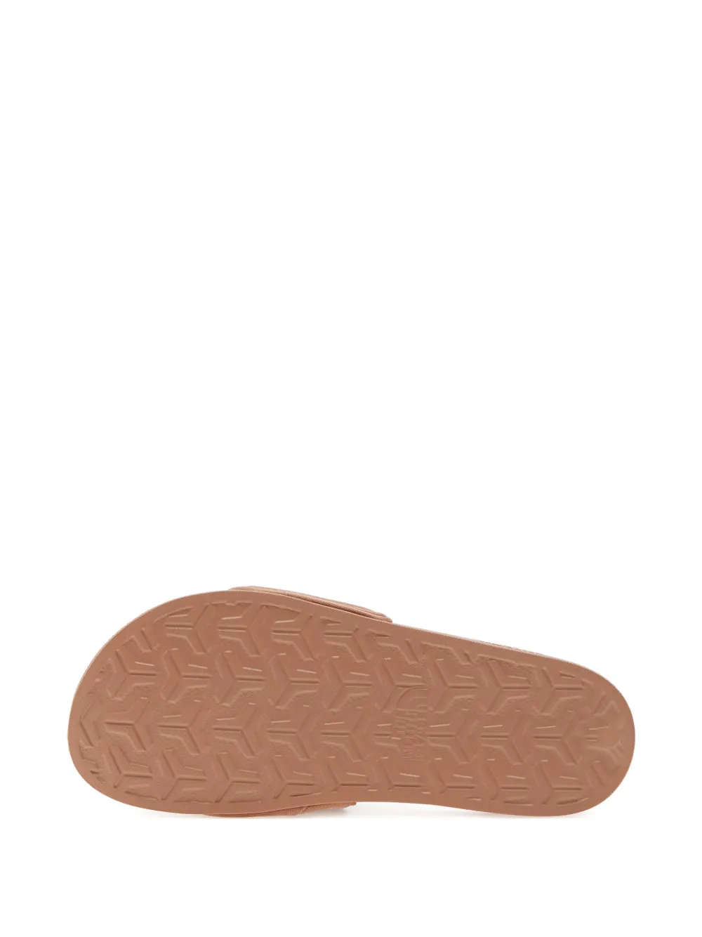 The North Face Base Camp III slippers met logo-reliëf Bruin