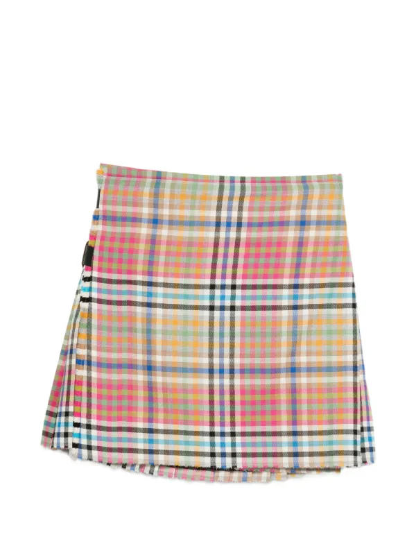 Vivienne Westwood Kilt Mini Skirt in Pink