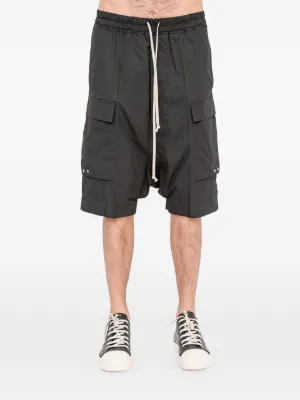 Rick Owens ドローストリング ショートパンツ | ブラック | FARFETCH JP