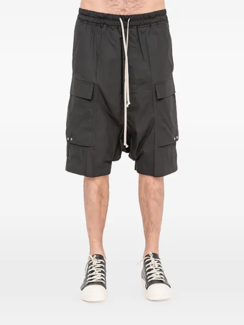 Rick Owens drawstring-fastening cargo shorts