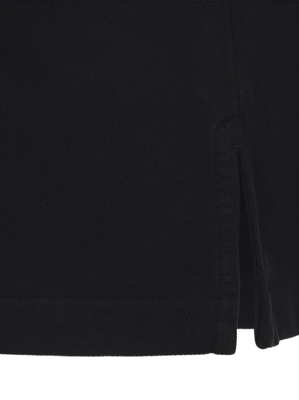  Studio Nicholson Button Short-sleeve Polo Shirt - Black 