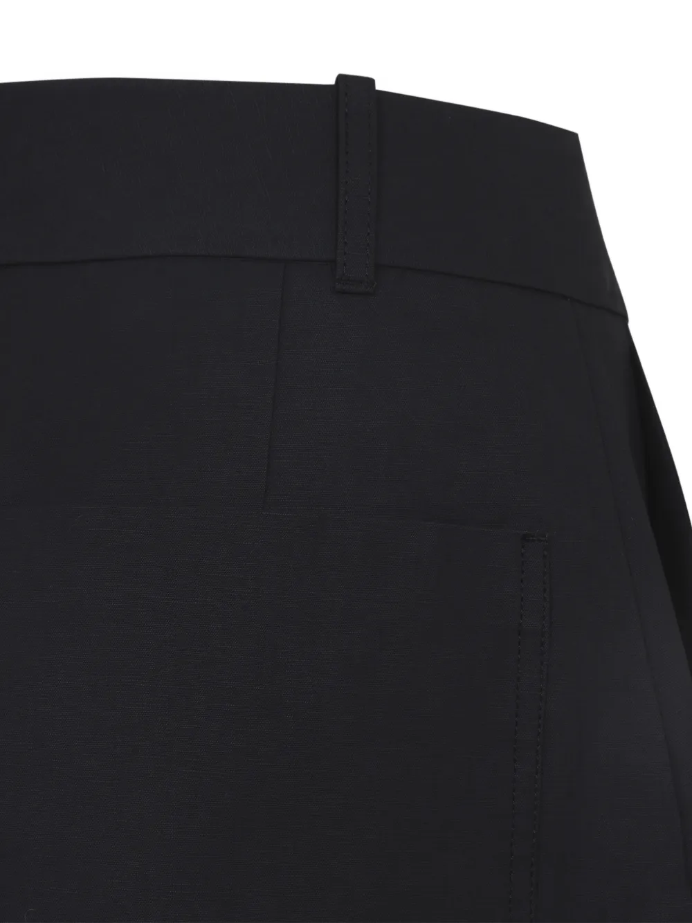  Studio Nicholson Buttoned High-waisted Trousers - Black 