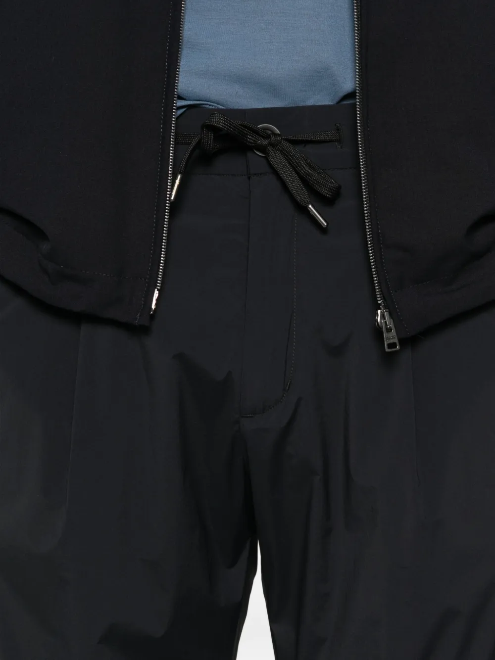 Herno Broek met trekkoord Zwart