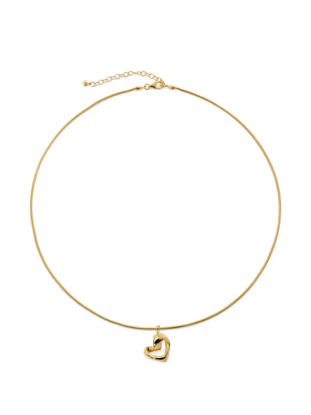 Monica Vinader Collana con pendente a cuore - Oro