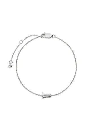 Diesel Dx1535040 Oval D-plaque Bracelet | Silver | FARFETCH