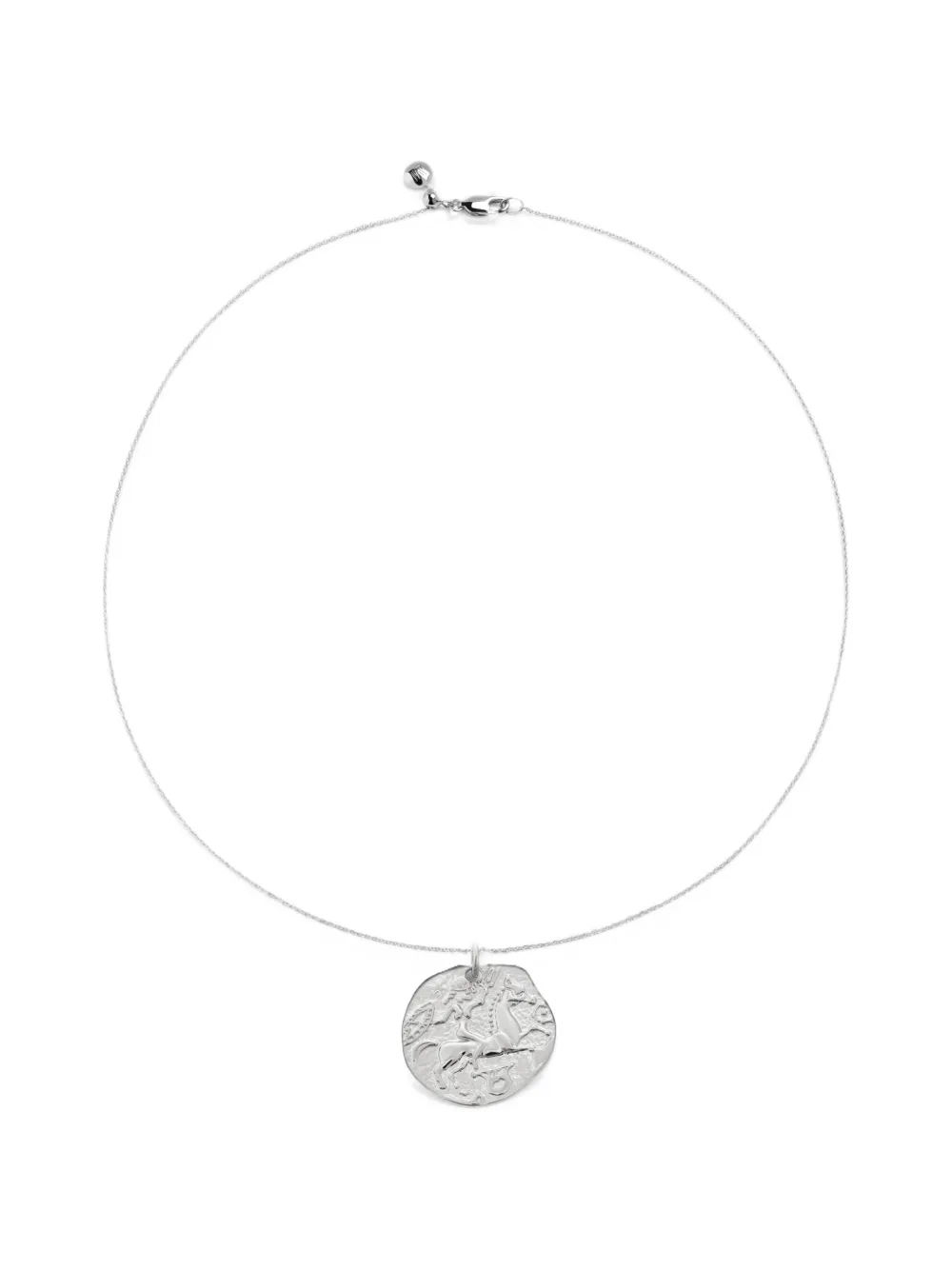 Monica Vinader Collana con pendente Goddess - Argento