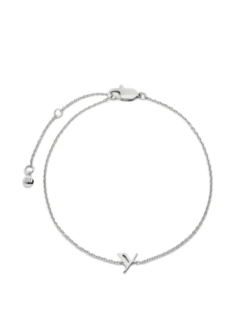 Monica Vinader Initial Y chain bracelet