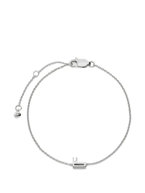 Monica Vinader Initial F chain bracelet