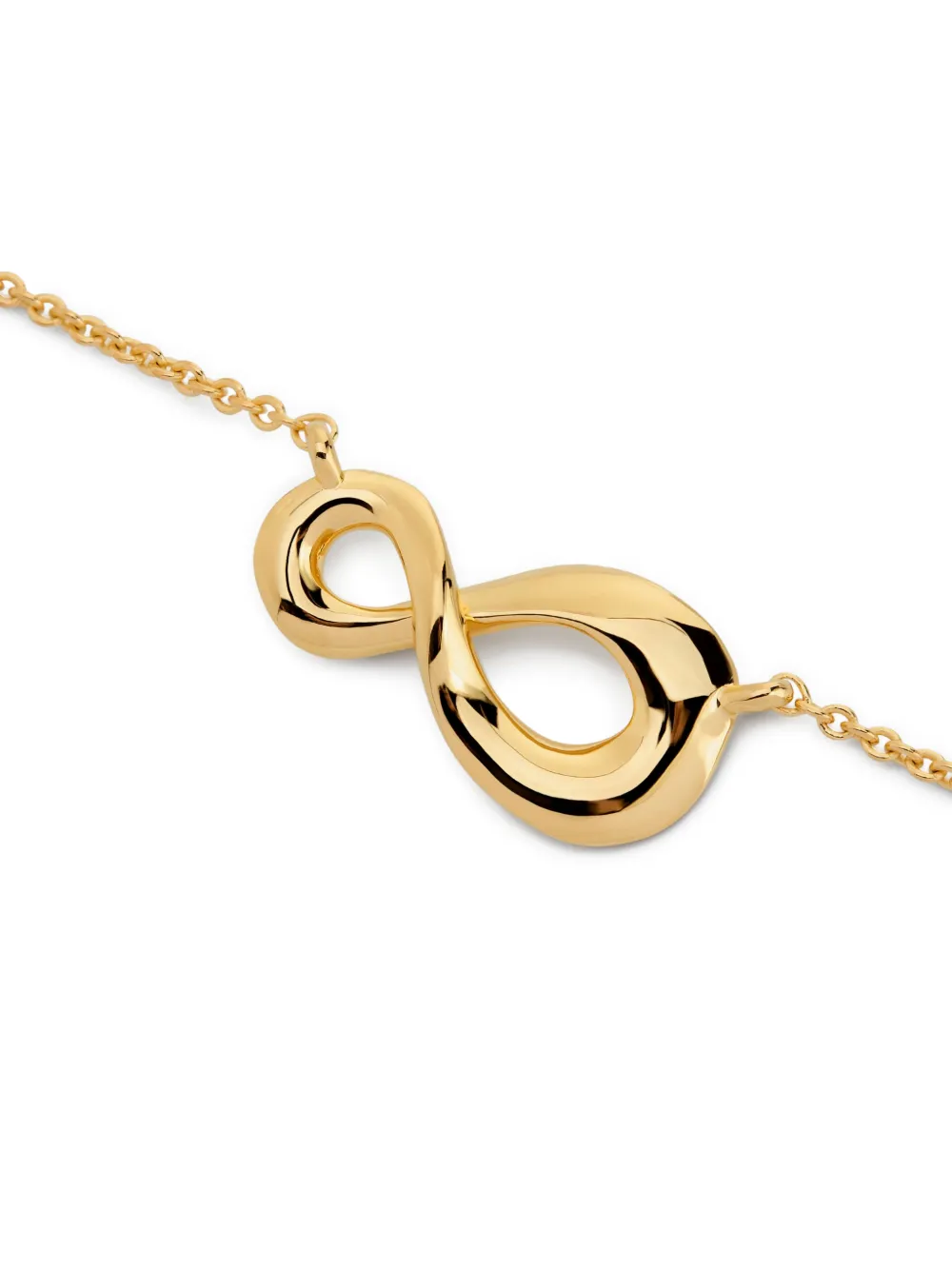  Monica Vinader Infinity Chain Necklace - Gold 