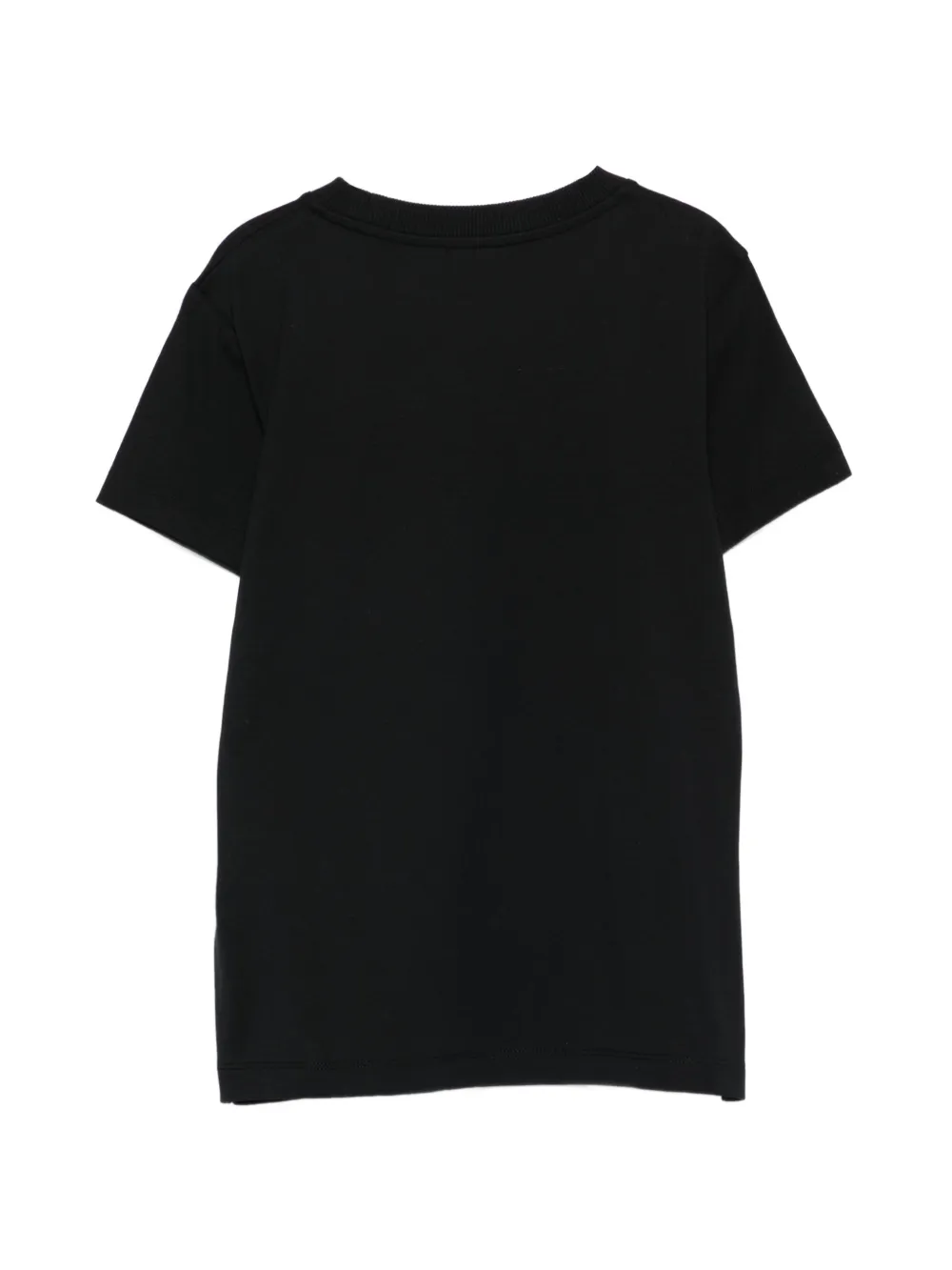 Moschino Kids T-shirt met print Zwart