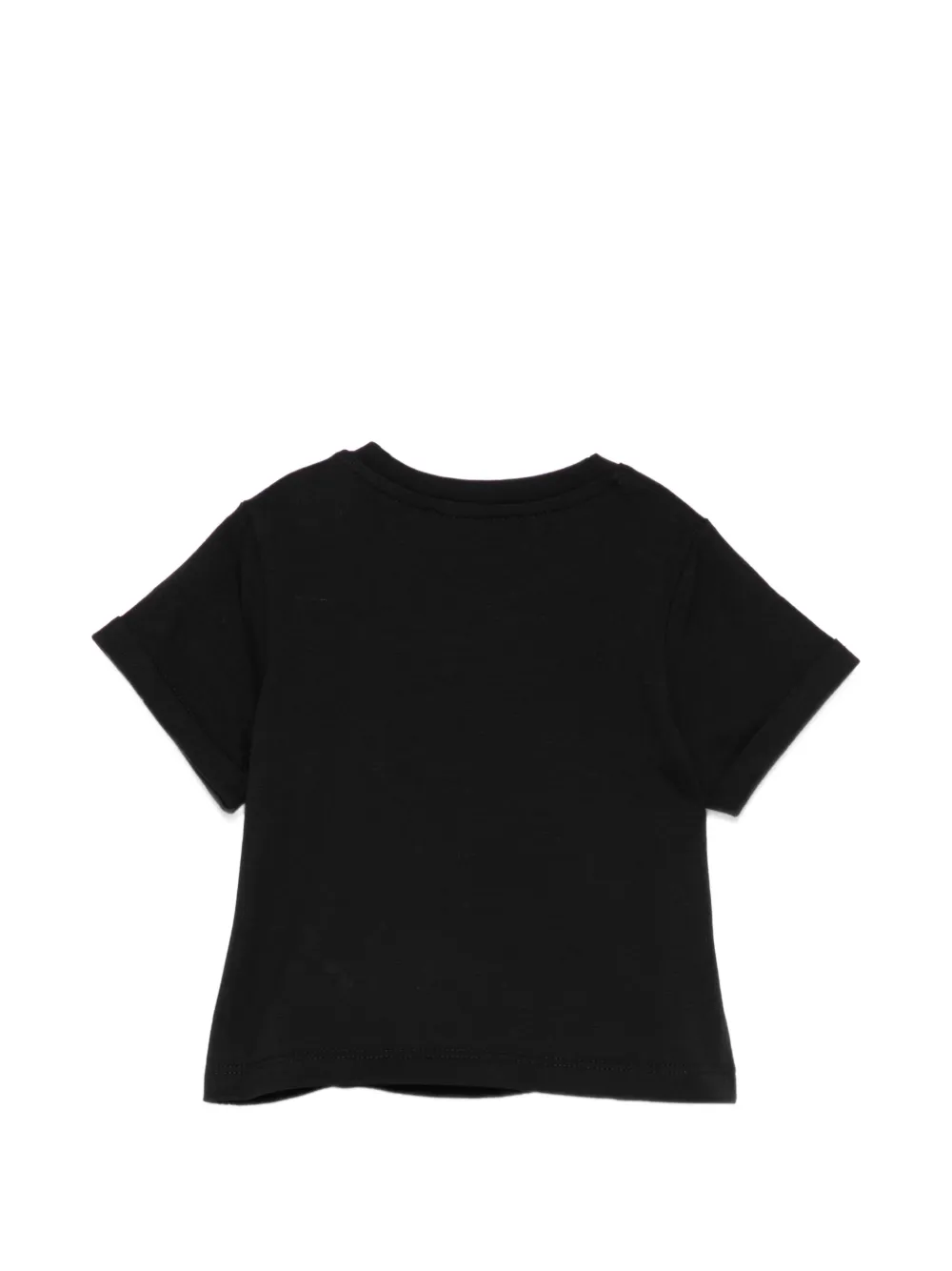 Moschino Kids T-shirt met kersenprint Zwart