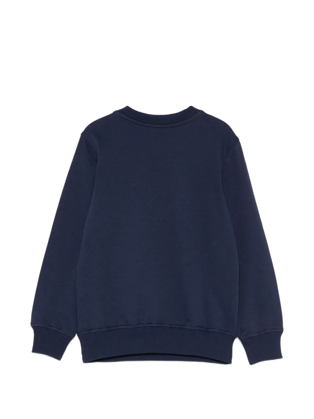 Moschino Kids Sweater met teddybeerprint Blauw