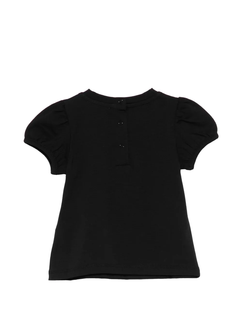 Moschino Kids T-shirt met teddybeerprint Zwart