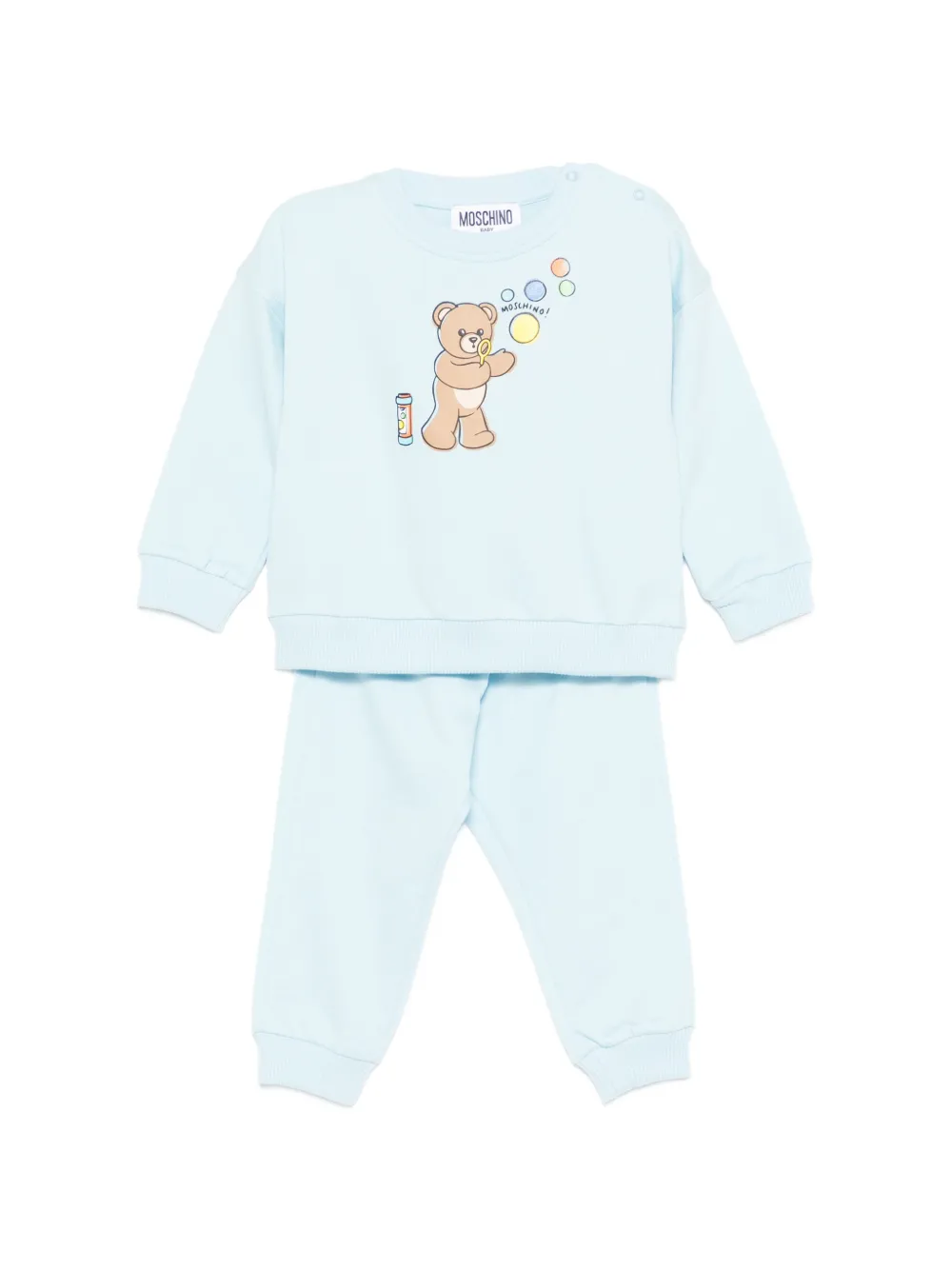 Moschino Kids Teddy Bear tracksuit - Blu