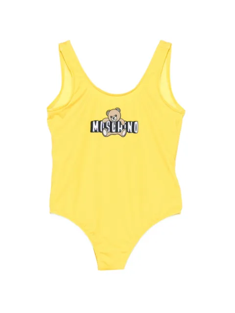 Moschino Kids traje de baño con logo Teddy