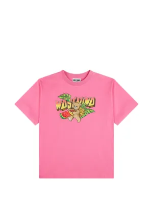 Moschino Kids テディベア Tシャツ | ピンク | FARFETCH JP